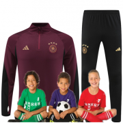 2022 World Cup Germany Kid Training Suits Red